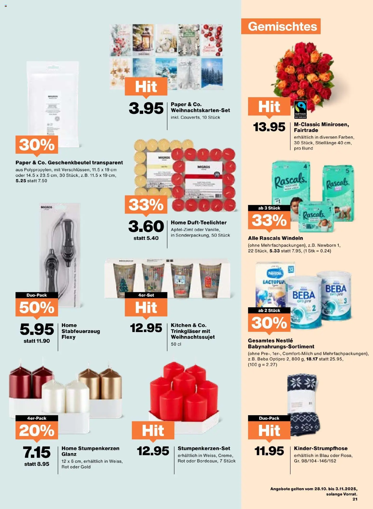 Migros Aktionen – gültig ab 28.10.2025 | Seite: 21