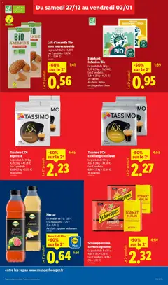 LIDL - Prévisualisation de Schweppes zéro saveurs agrumes, Le produit de 8 x 33 cl valide à partir de 27.12.2025 | Page: 23