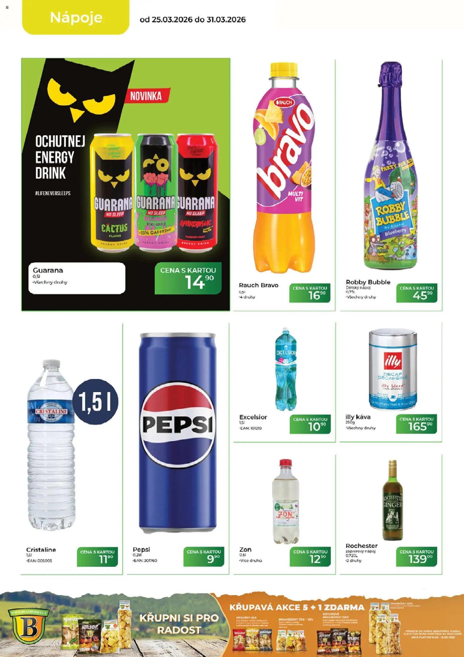 Tamda Foods leták od 25.03.2026 | Strana: 12 | Produkty: Pepsi, Kiwi, Robby Bubble, Apple