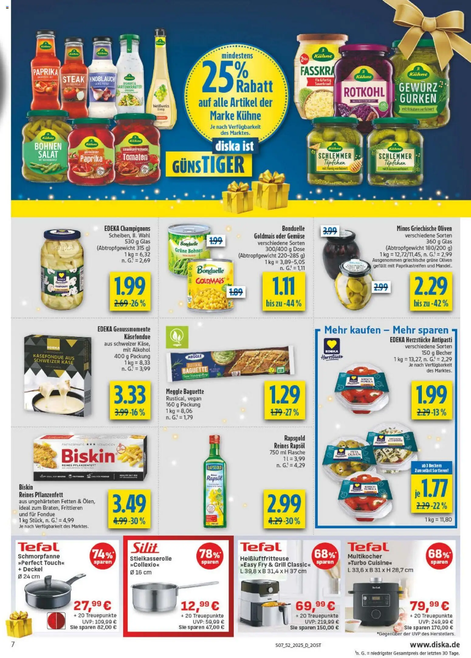 Diska - Diska Angebote Sachsen-Thüringen KW52 – gültig ab 22.12.2025 | Seite: 7 | Produkte: Weißwein, Tomaten, Gemüse, Knoblauch