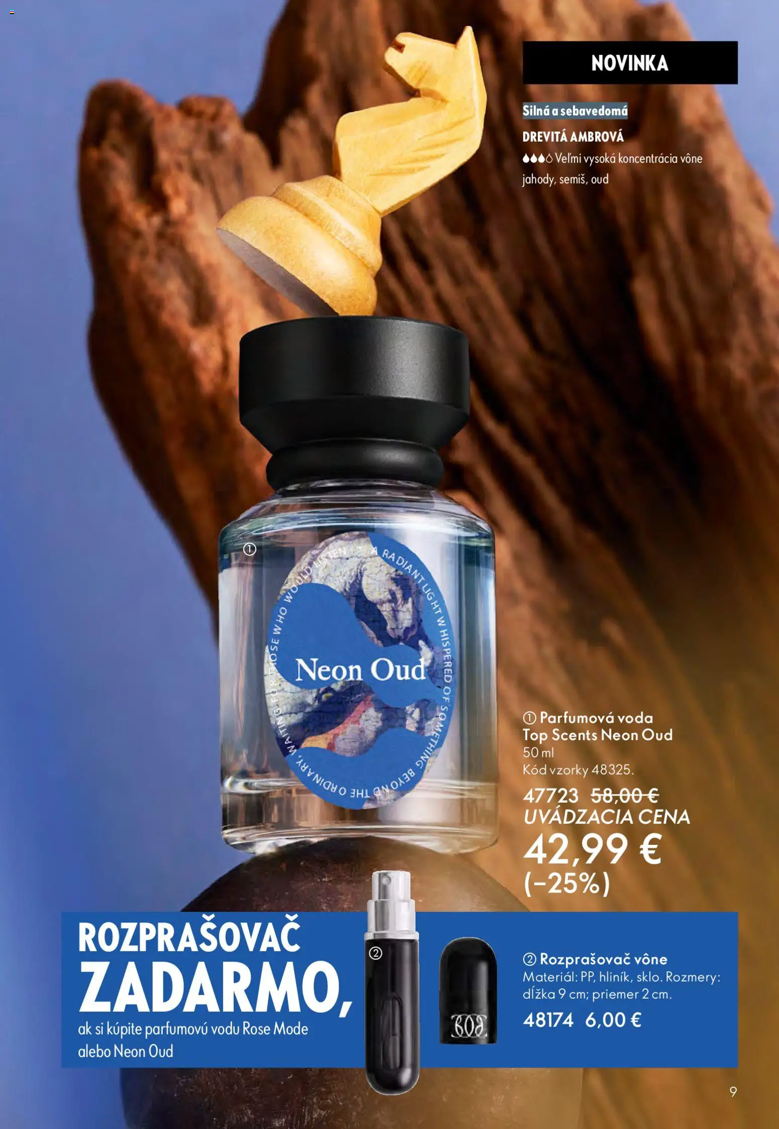 Nové Oriflame akcie – leták je platný od 15.04.2026 | Strana: 9 | Produkty: Voda
