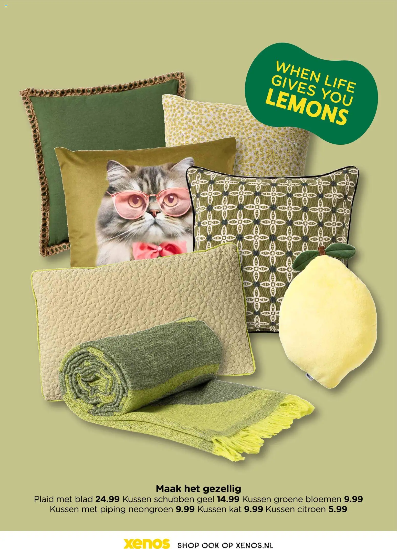 {H1} | Pagina: 29 | Producten: Citroen, Bloemen, Kussen
