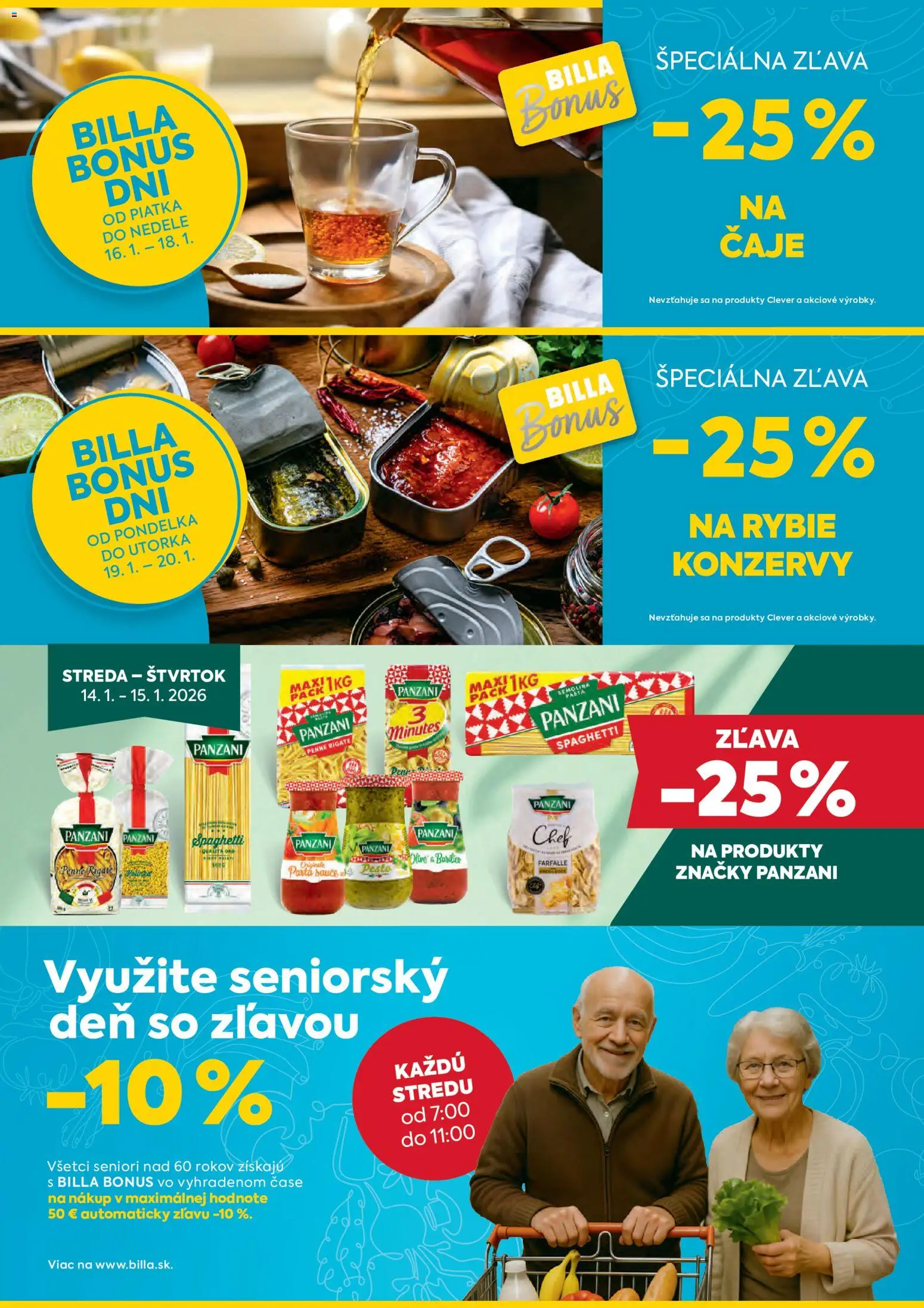 Nové Billa akcie – leták je platný od 14.01.2026 | Strana: 24 | Produkty: Penne