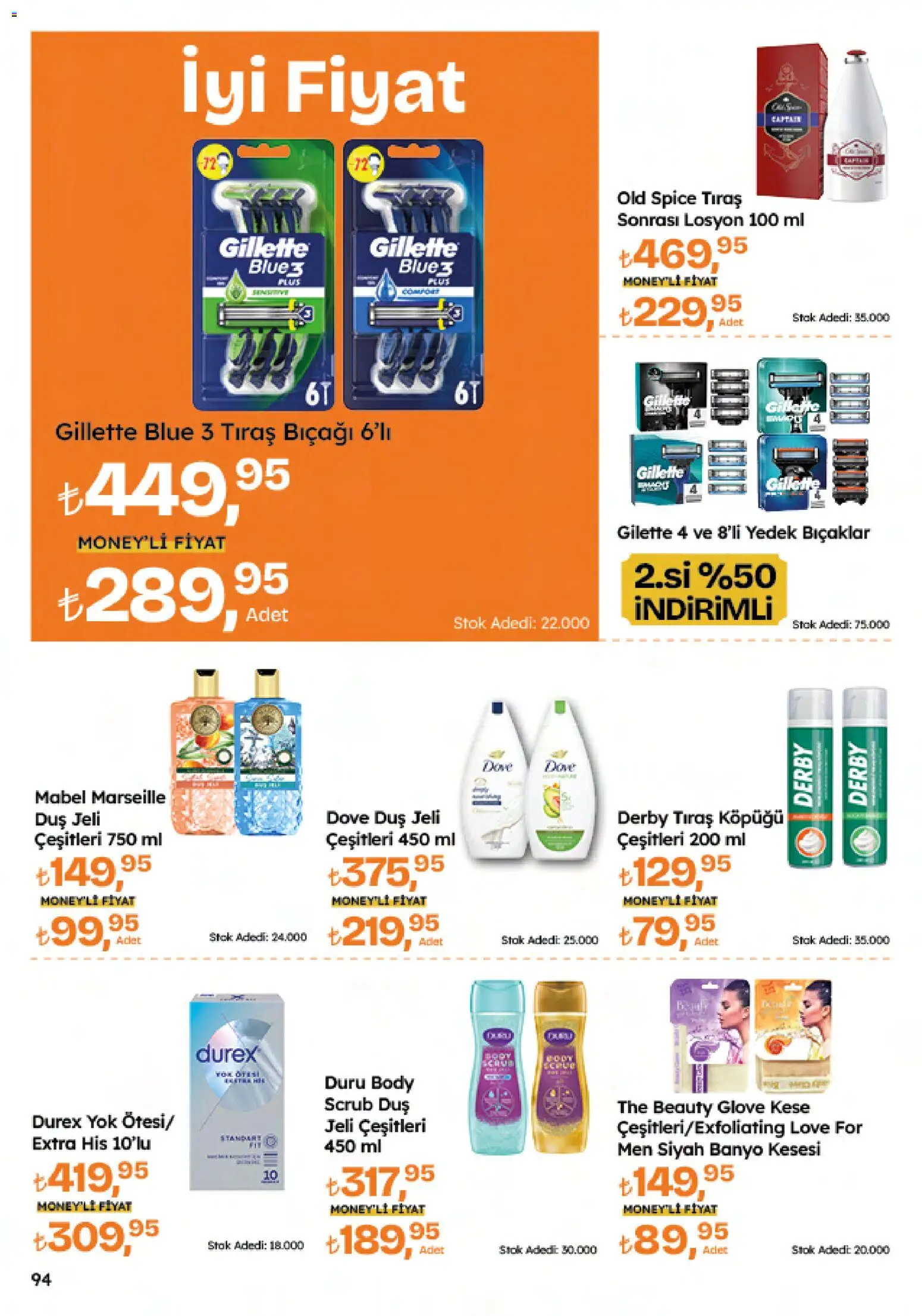 Migros Katalog - Migroskop - 26.02.2026 tarihinden itibaren geçerlidir | Sayfa: 94 | Ürünler: Banyo, Tıraş köpüğü, Duş jeli, Keşe