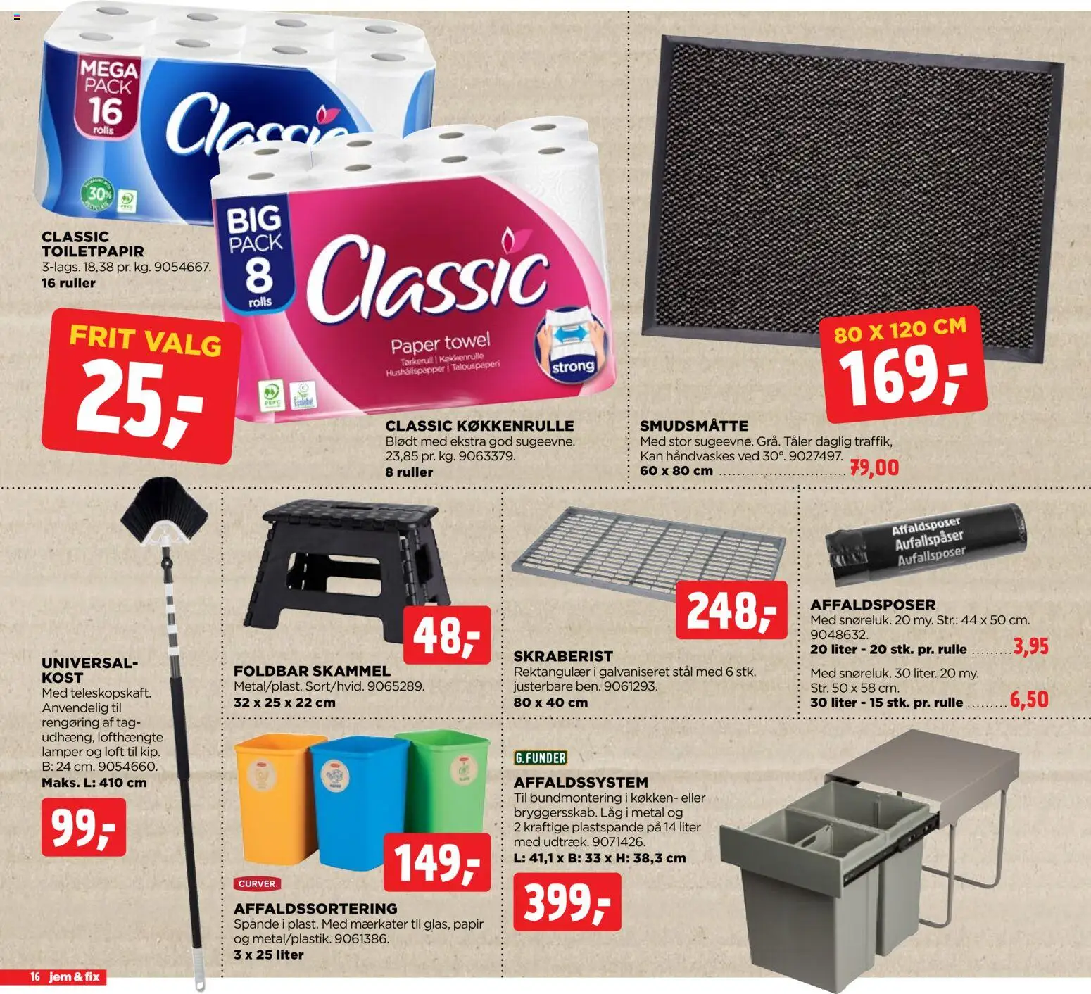 Jem & fix tilbudsavis – gyldig fra 02.11.2025 | Side: 16 | Produkter: Skammel