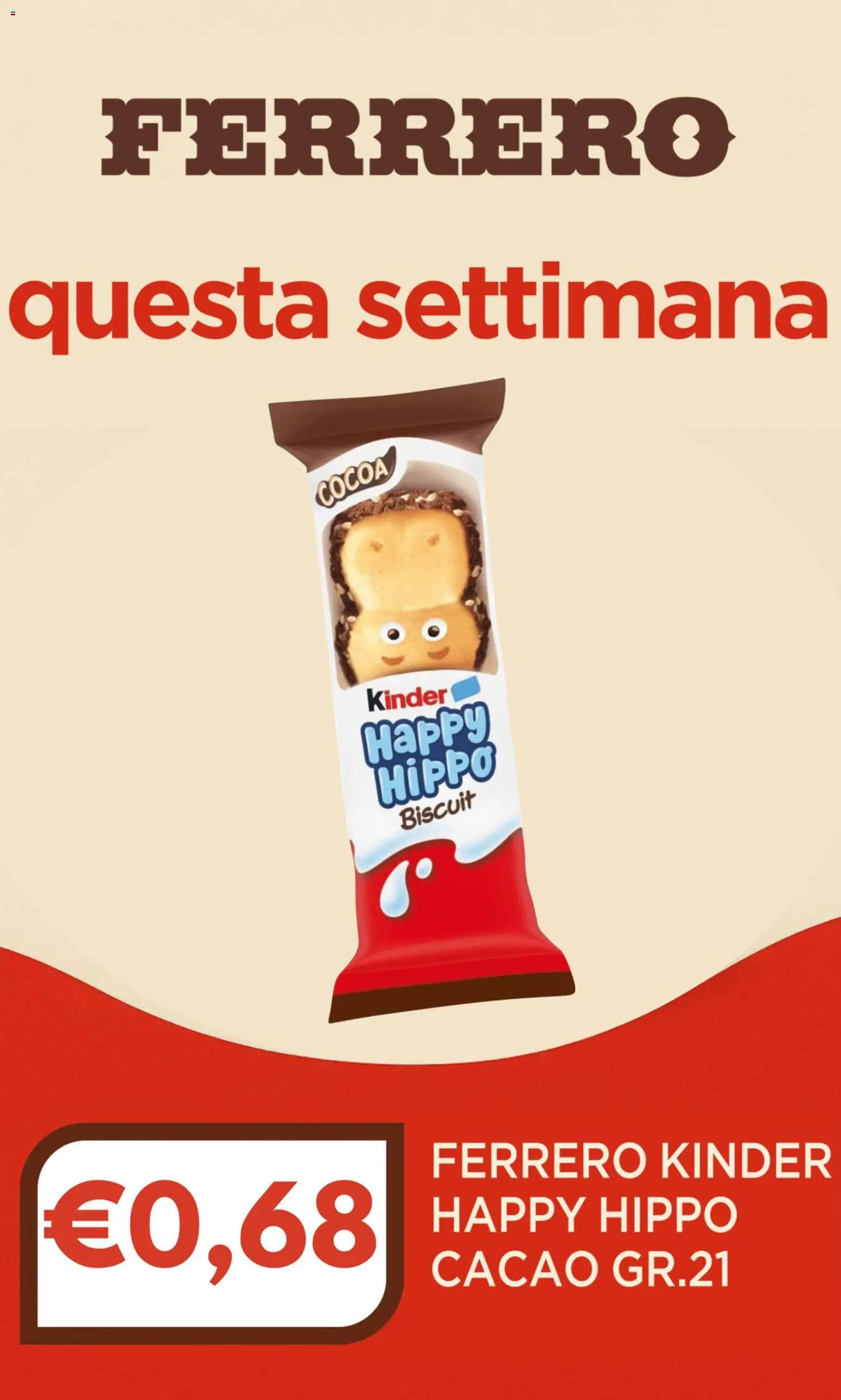 Volantino Primo Prezzo del 20.01.2026 | Pagina: 4 | Prodotti: Cacao