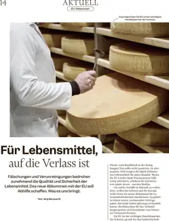 Migros Magazin ab 11.02.2026 gültig | Seite: 14 | Produkte: Käse, Rindfleisch