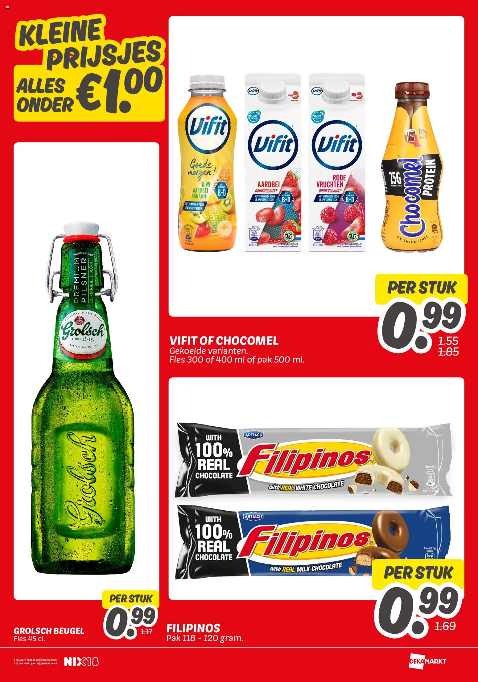 {H1} | Pagina: 3 | Producten: Kiwi, Fles, Banaan, Aardbei