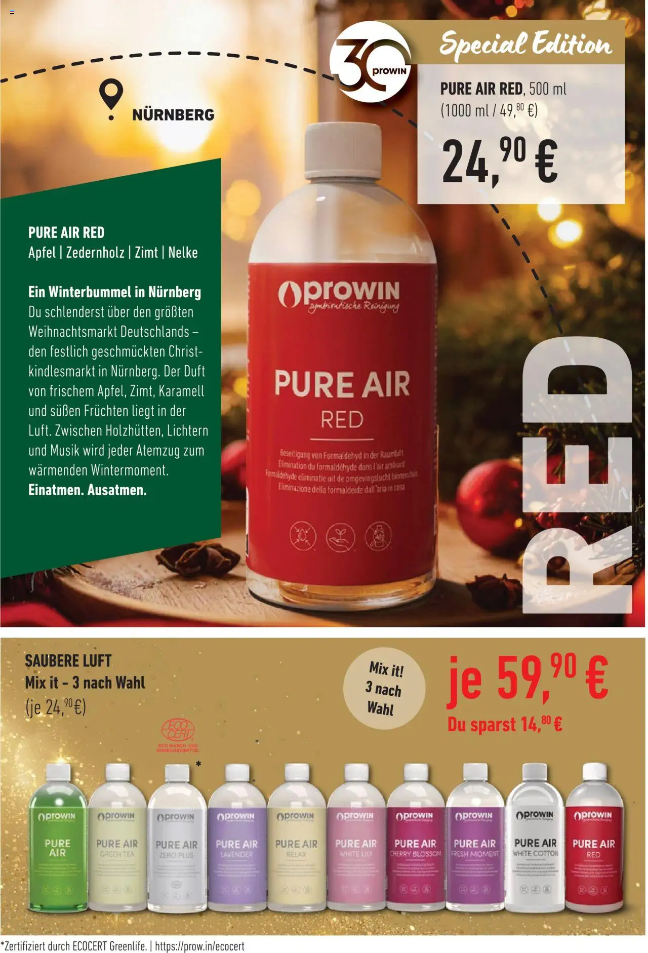 Angebote ProWIN Oktober/November 2025 – gültig ab 01.10.2025 | Seite: 2 | Produkte: Duft, Äpfel