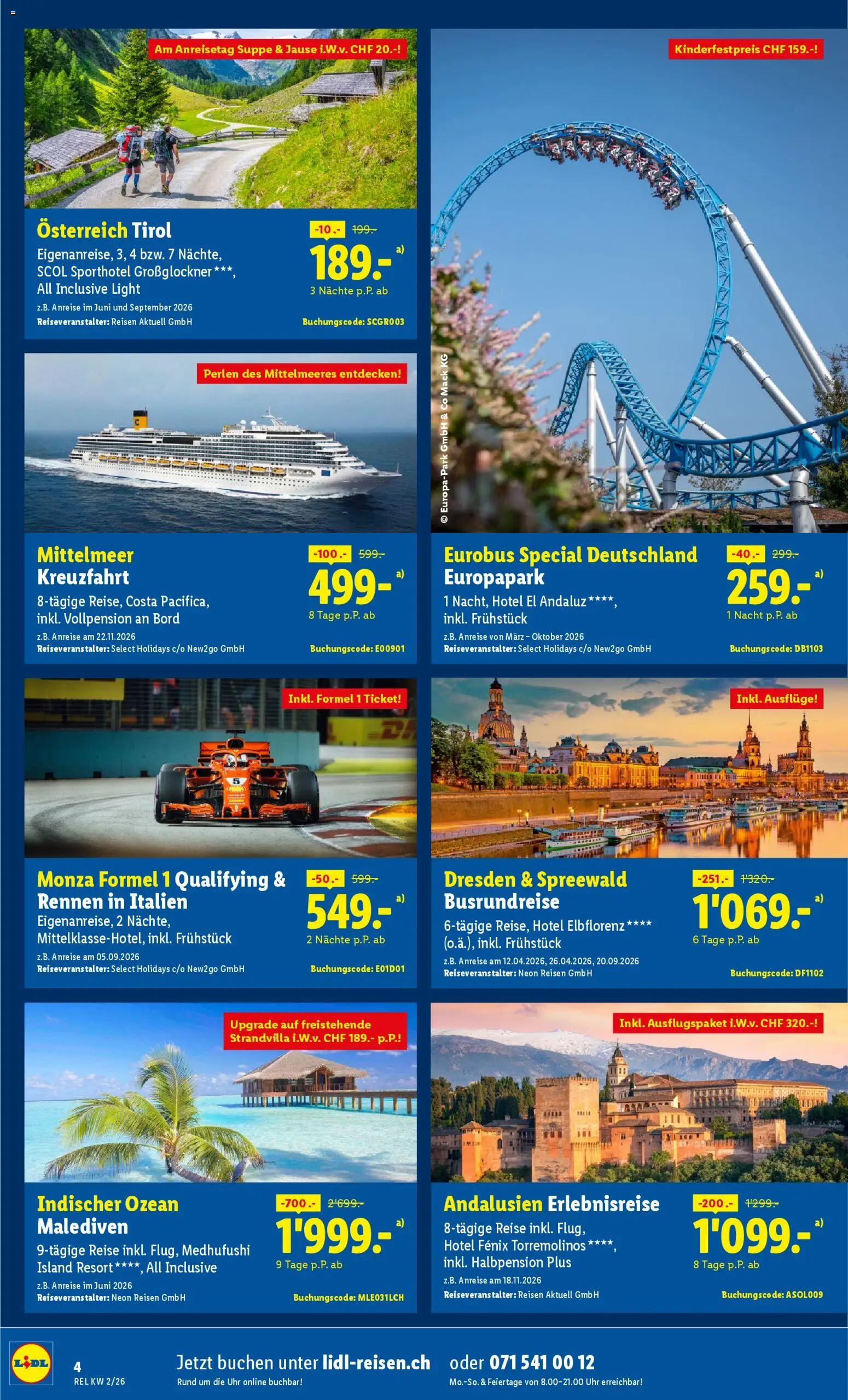 Lidl Aktionen Januar Sonderflyer – gültig ab 08.01.2026 | Seite: 4 | Produkte: Uhr