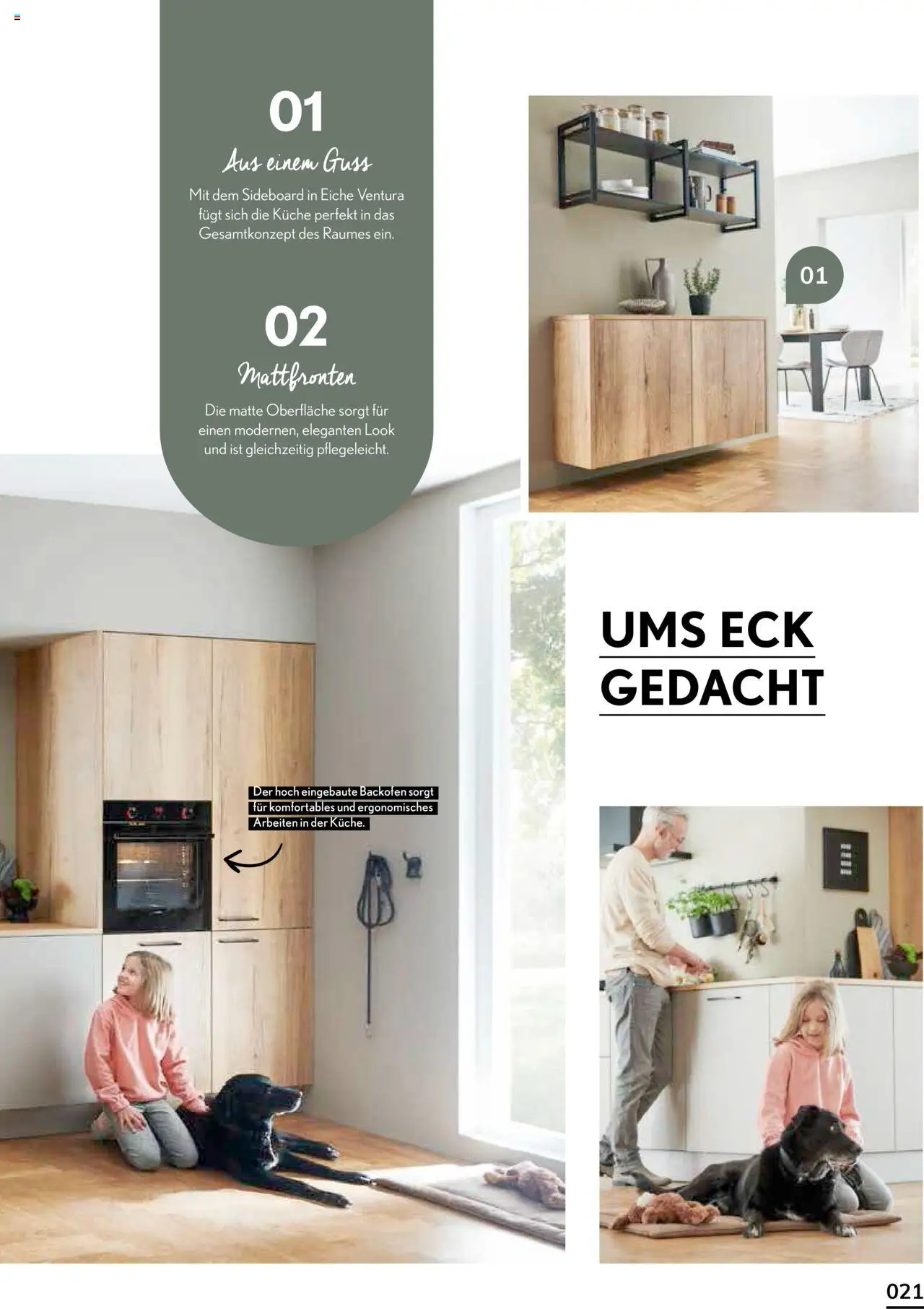Ostermann Mondo Küchenmagazin – gültig ab 26.05.2025 | Seite: 21 | Produkte: Sideboard, Küche, Backofen