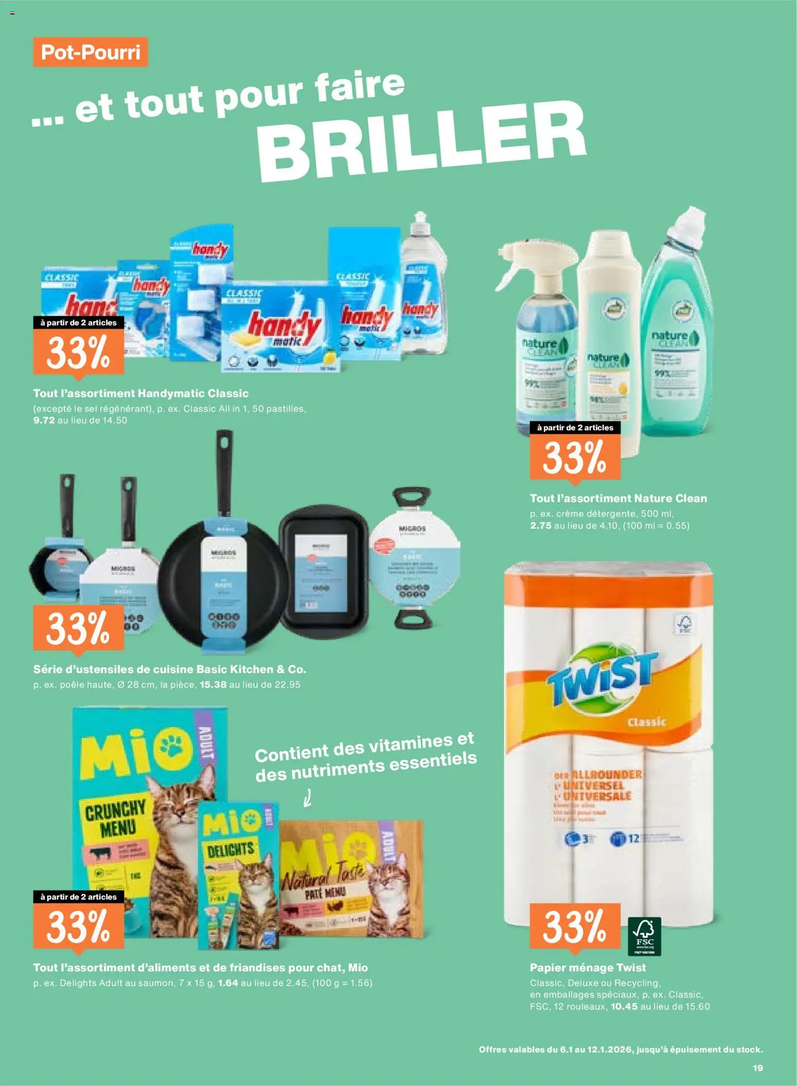 Migros Aktionen FR – gültig ab 06.01.2026 | Seite: 19 | Produkte: Creme