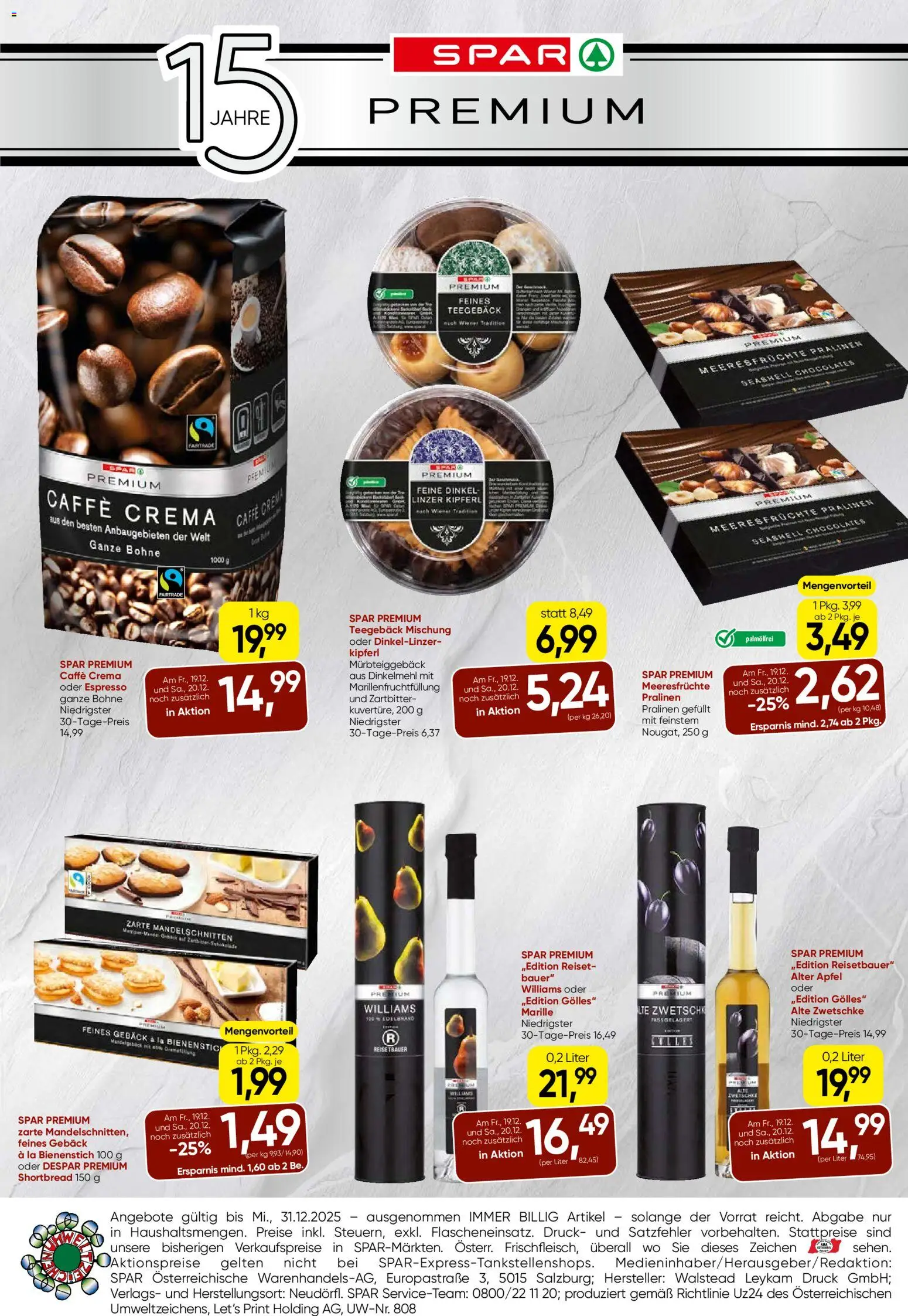 Spar Premium - Steiermark gültig ab 18.12.2025 | Seite: 4 | Produkte: Meeresfrüchte, Äpfel