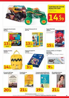 Vista previa Alcampo - Canarias válido desde el 23.10.2025 | Página: 65 | Productos: Mochila, Guantes
