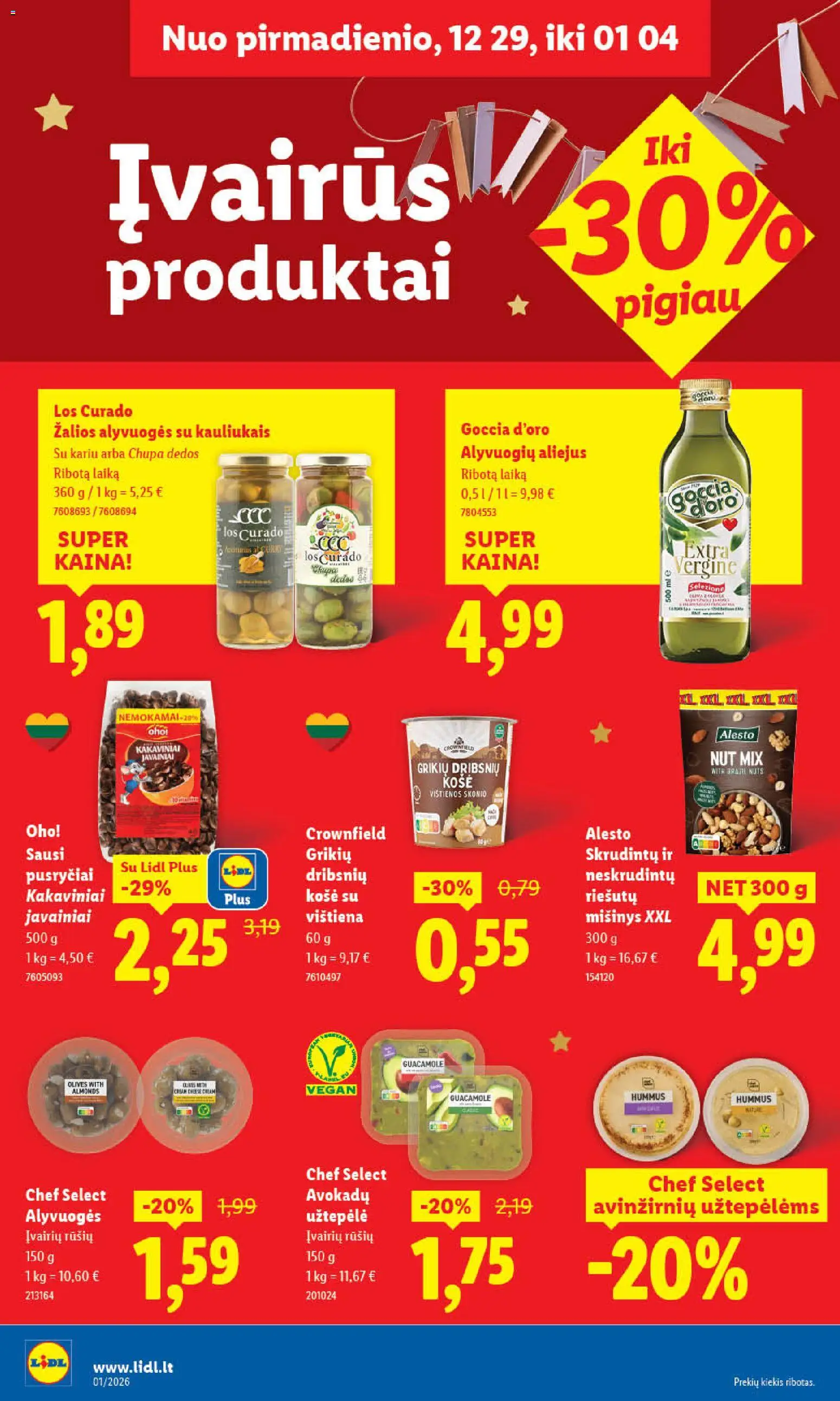 LIDL akcijos nuo 02.01.2026 | Puslapis: 30