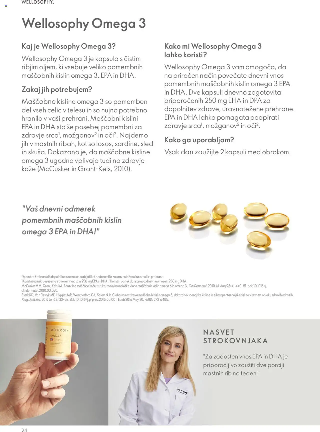 Oriflame katalog wellosophy vodnik po izdelkih │ velja od 18.12.2023 | Stran: 24