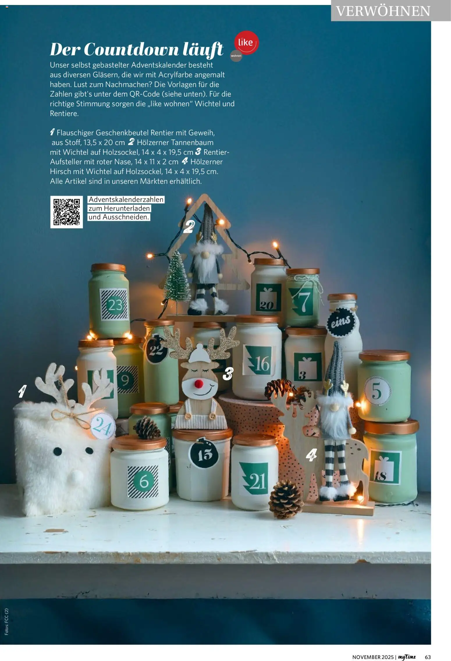 Famila Nordwest  myTime November 2025 – gültig ab 01.11.2025 | Seite: 63