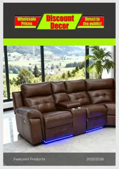 Discount Decor specials catalogue – valid from 23.12.2025