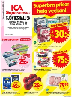 ICA Supermarket - Stockholm - Förhandsvisning av reklamblad från butik ICA Supermarket aktuell från 04.08.2025