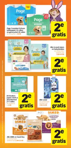 Albert Heijn folder week 14 - Voorbeeld van een folder van Albert Heijn, geldig van 30.03.2026 | Pagina: 15 | Producten: Rijst, Kan, Pet, Toilet