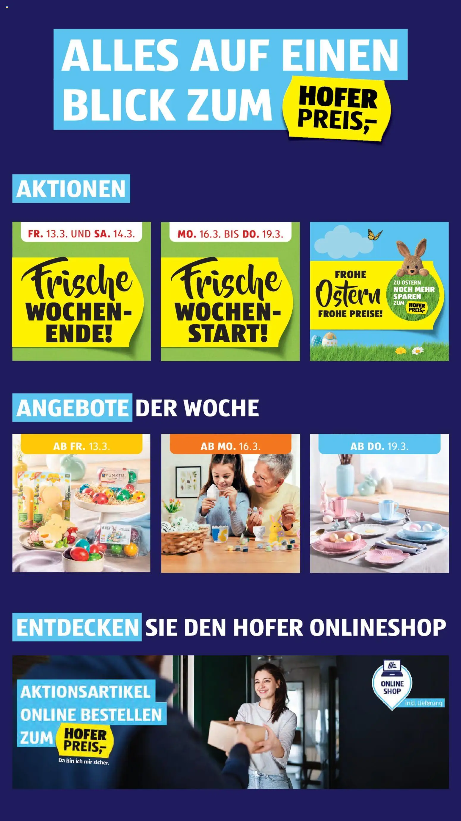 Hofer Flugblatt gültig ab 11.03.2026 | Seite: 2 | Produkte: Eier