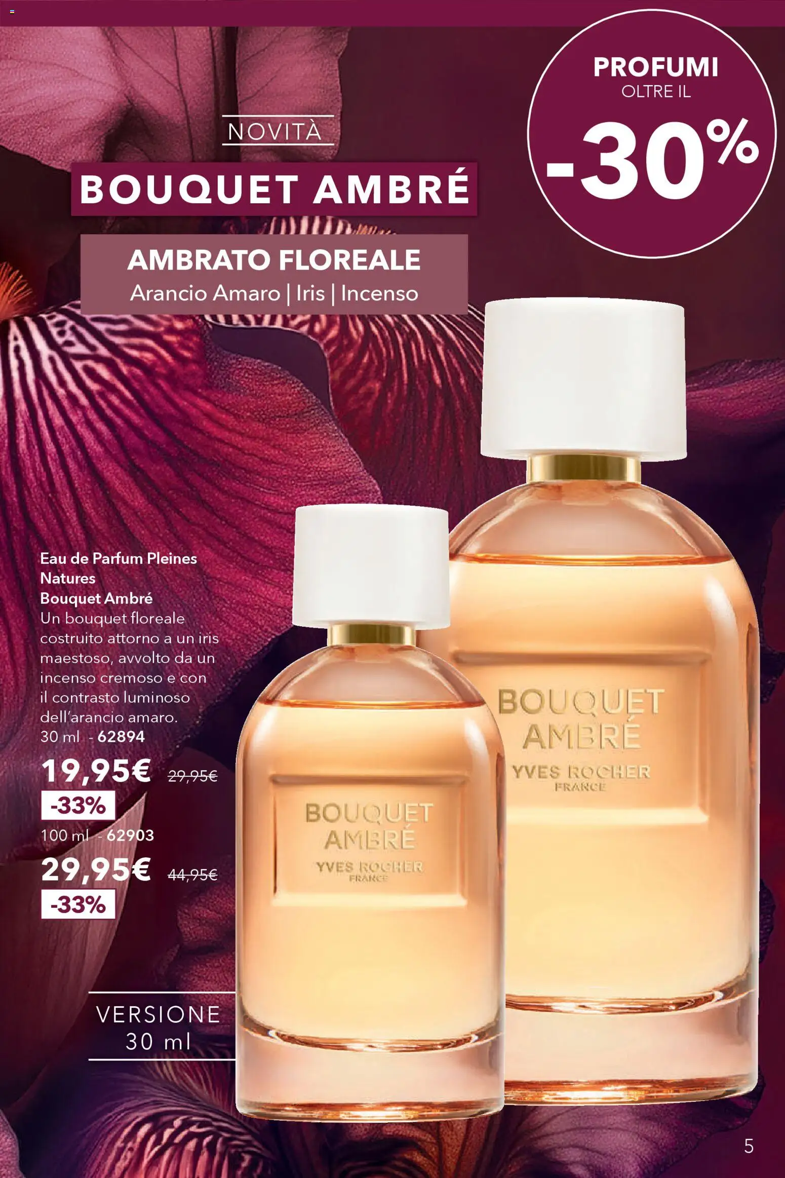 Volantino Yves Rocher del 30.01.2026 | Pagina: 5 | Prodotti: Amaro