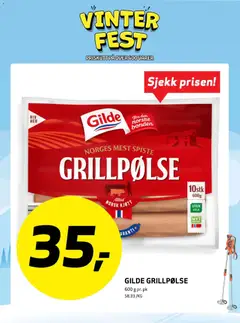 Forhåndsvisning av Bunnpris Vinter Fest gyldig fra 26.02.2026