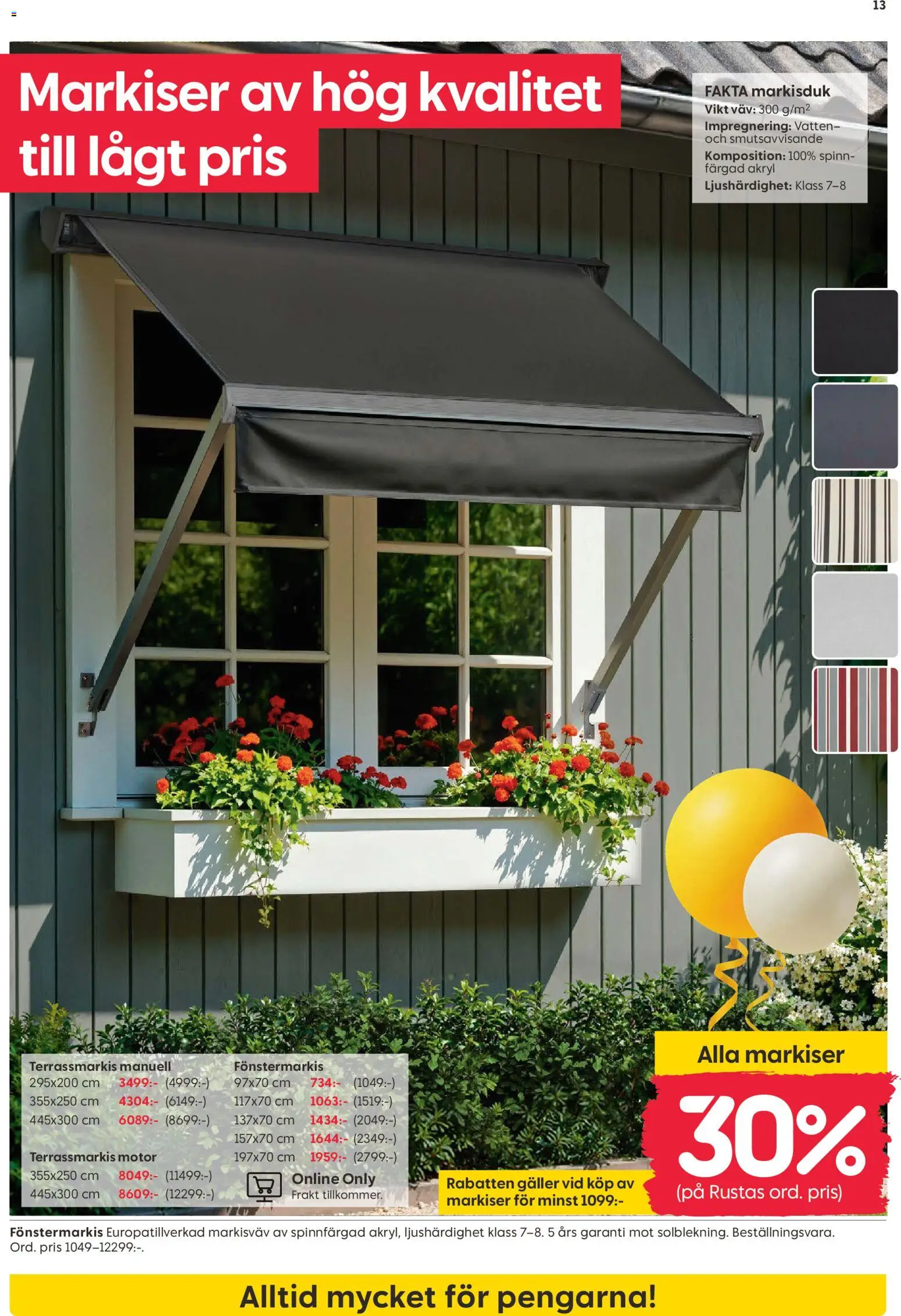 Rusta reklamblad aktuell från 27.04.2026 | Sida: 13 | Produkter: Galler