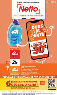 Netto - Prévisualisation de Netto catalogue valide à partir de 21.10.2025