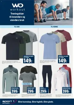 Forhåndsvisning av Sport 1 kundeavis gyldig fra 12.10.2025 | Side: 26 | Produkter: Coșuri depozitare, Tights, Treningsklær