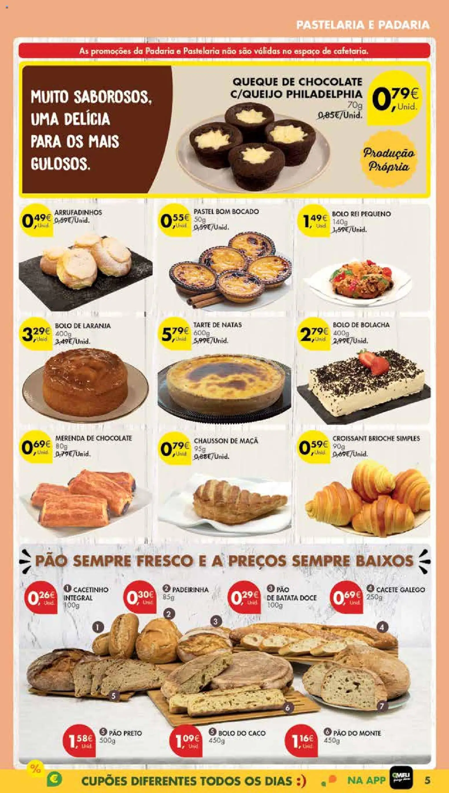 Pingo Doce Poupe Esta Semana Madeira │ válido de 28.10.2025 | Página: 5 | Produtos: Batata, Pão, Chocolate, Tarte