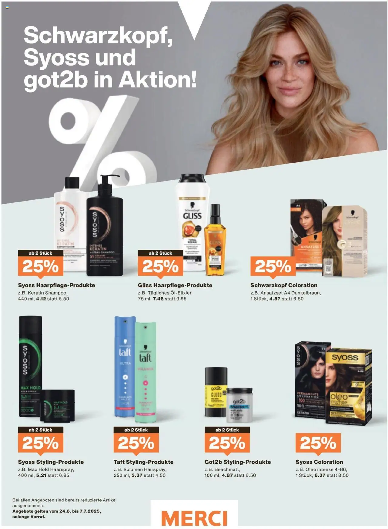Migros Magazin ab 23.06.2025 | Seite: 48 | Produkte: Shampoo, Conditioner, Creme