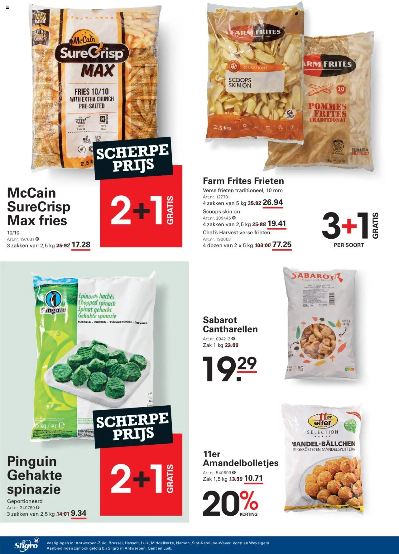 {H1} | Pagina: 20 | Producten: Zak, Spinazie