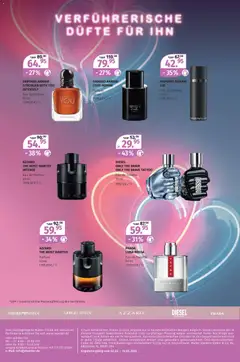 Müller Geschenkideen zum Valentinstag ab 02.02.2026 gültig | Seite: 15 | Produkte: Toilette, Parfüm, Eau de Toilette, Eau de Parfum
