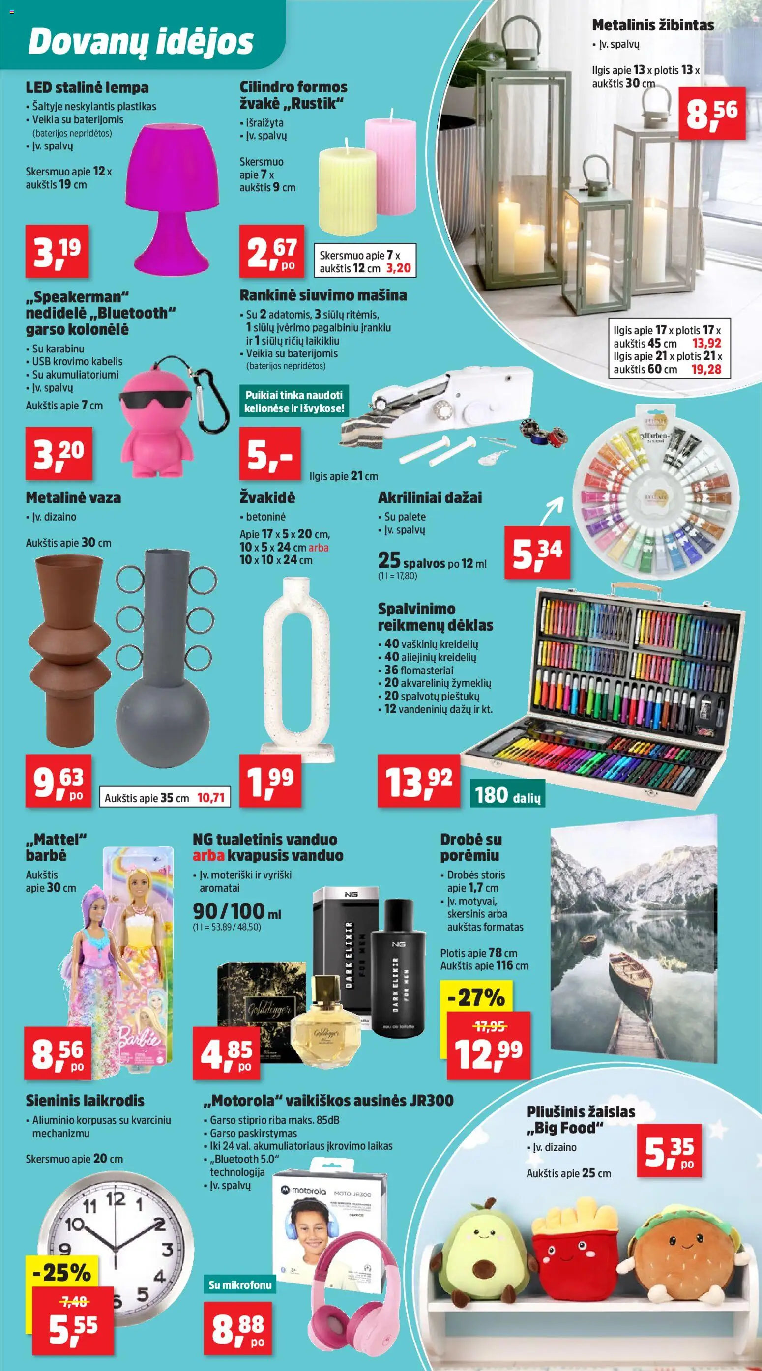 Thomas Philipps akcijos nuo 23.03.2026 | Puslapis: 9 | Prekių: Laikrodis, Ausinės, Dėklas, Vaza