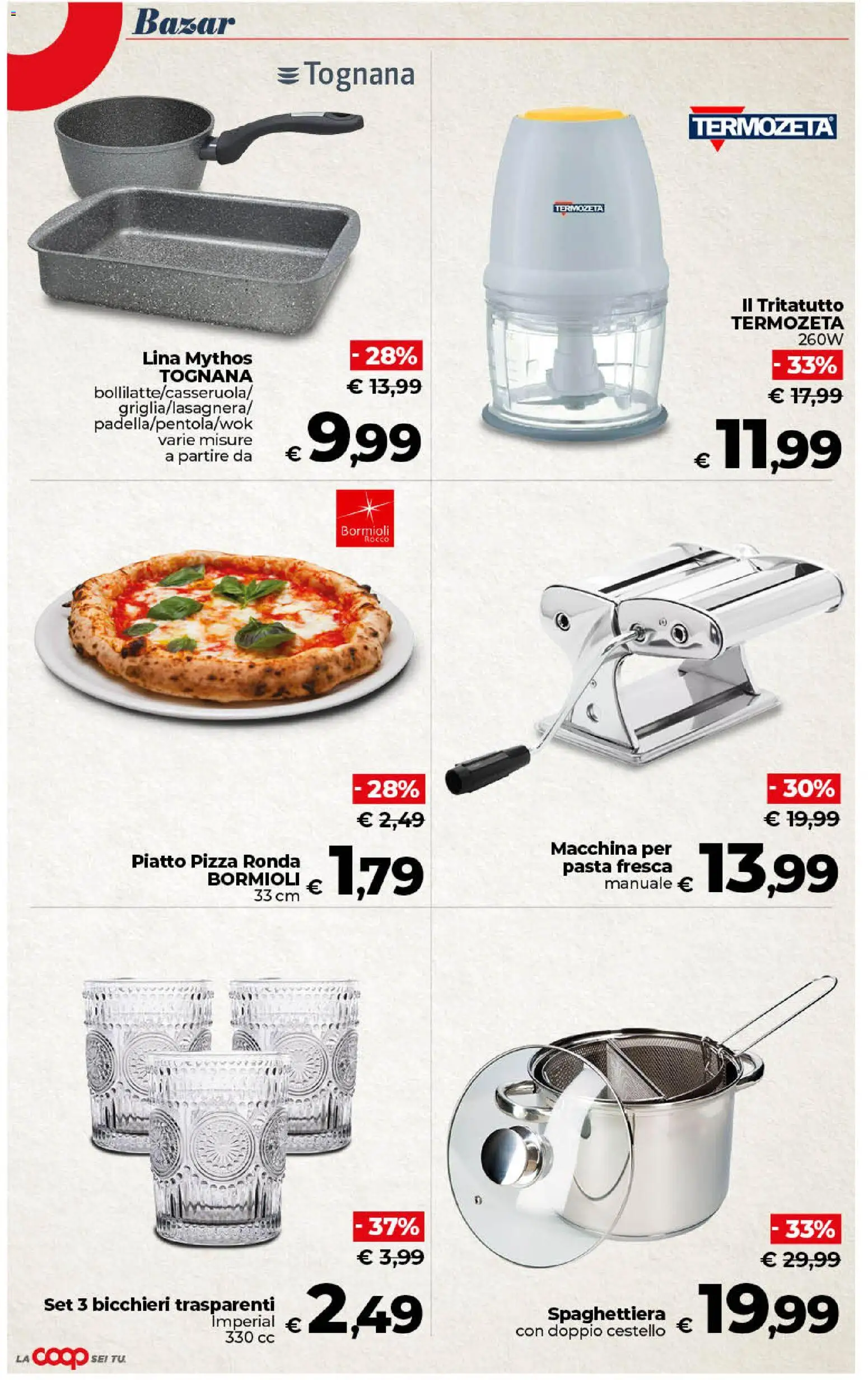 Volantino COOP del 24.02.2026 | Pagina: 48 | Prodotti: Pizza, Tritatutto, Pasta, Piatto