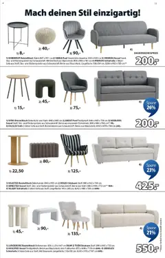 Angebote JYSK ab 19.09.2025 gültig | Seite: 11 | Produkte: Beistelltisch, Sitzbank, Sofa, Pouf