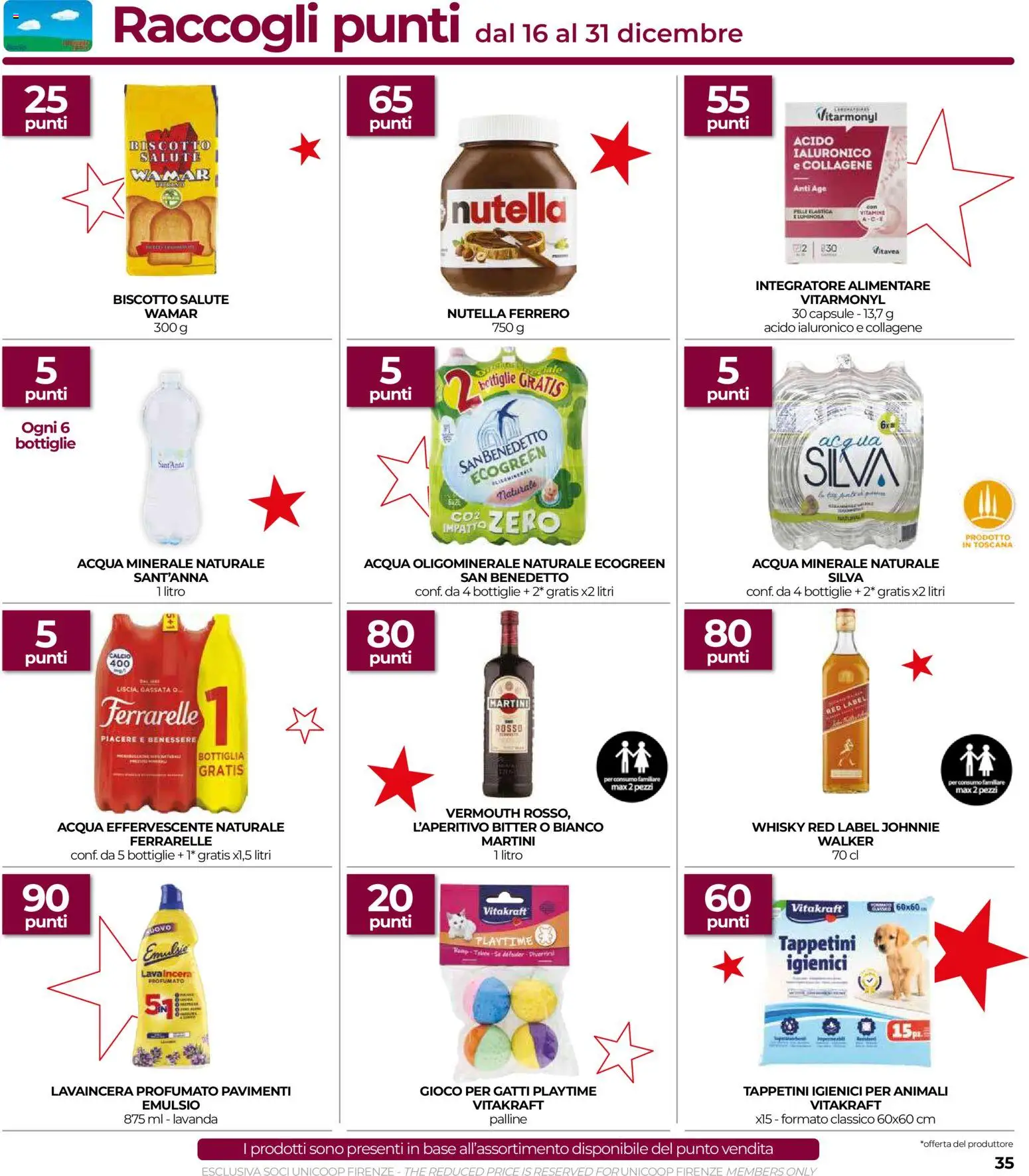Volantino COOP del 16.12.2025 | Pagina: 35 | Prodotti: Whisky, Nutella, Gioco, Lavanda