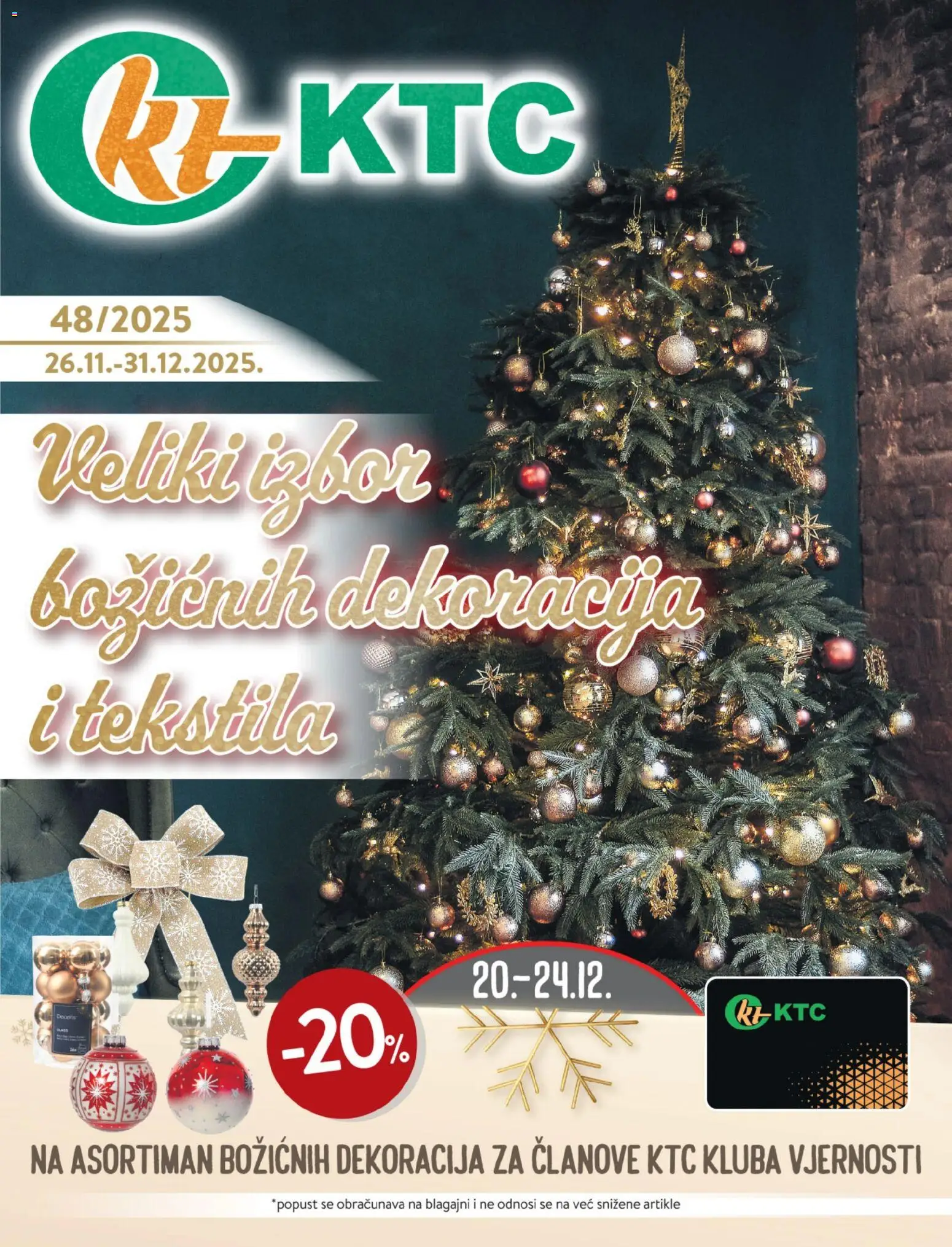 KTC katalog | vrijedi od 26.11.2025 | Stranica: 1