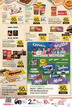 Vista previa Eroski - Entroido do aforro válido desde el 12.02.2026 | Página: 21 | Productos: Leche, Chocolate, Κεραία, Φρυγανιές σικάλεως