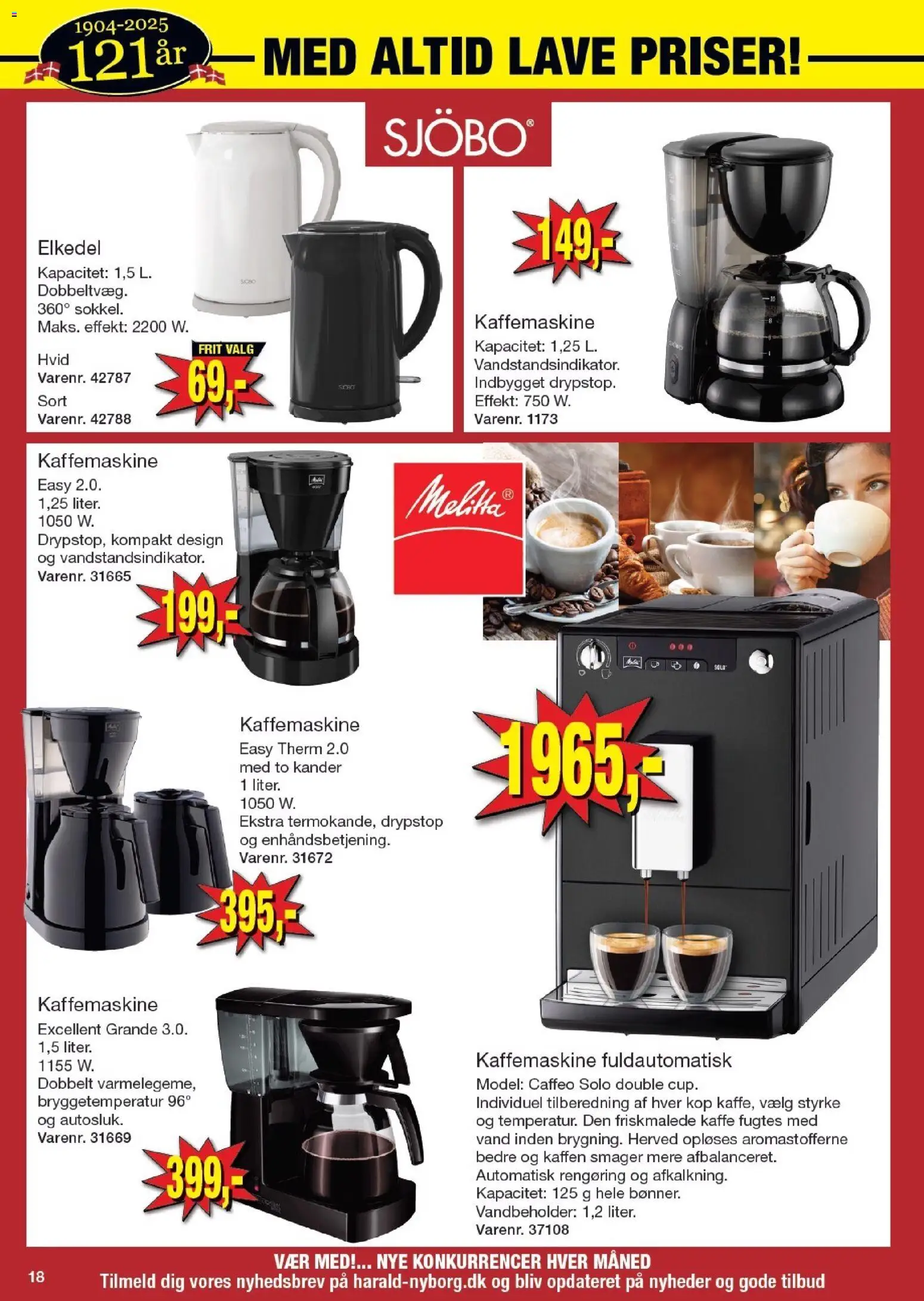 Harald Nyborg tilbudsavis – gyldig fra 13.11.2025 | Side: 20 | Produkter: Kaffe, Kaffemaskine