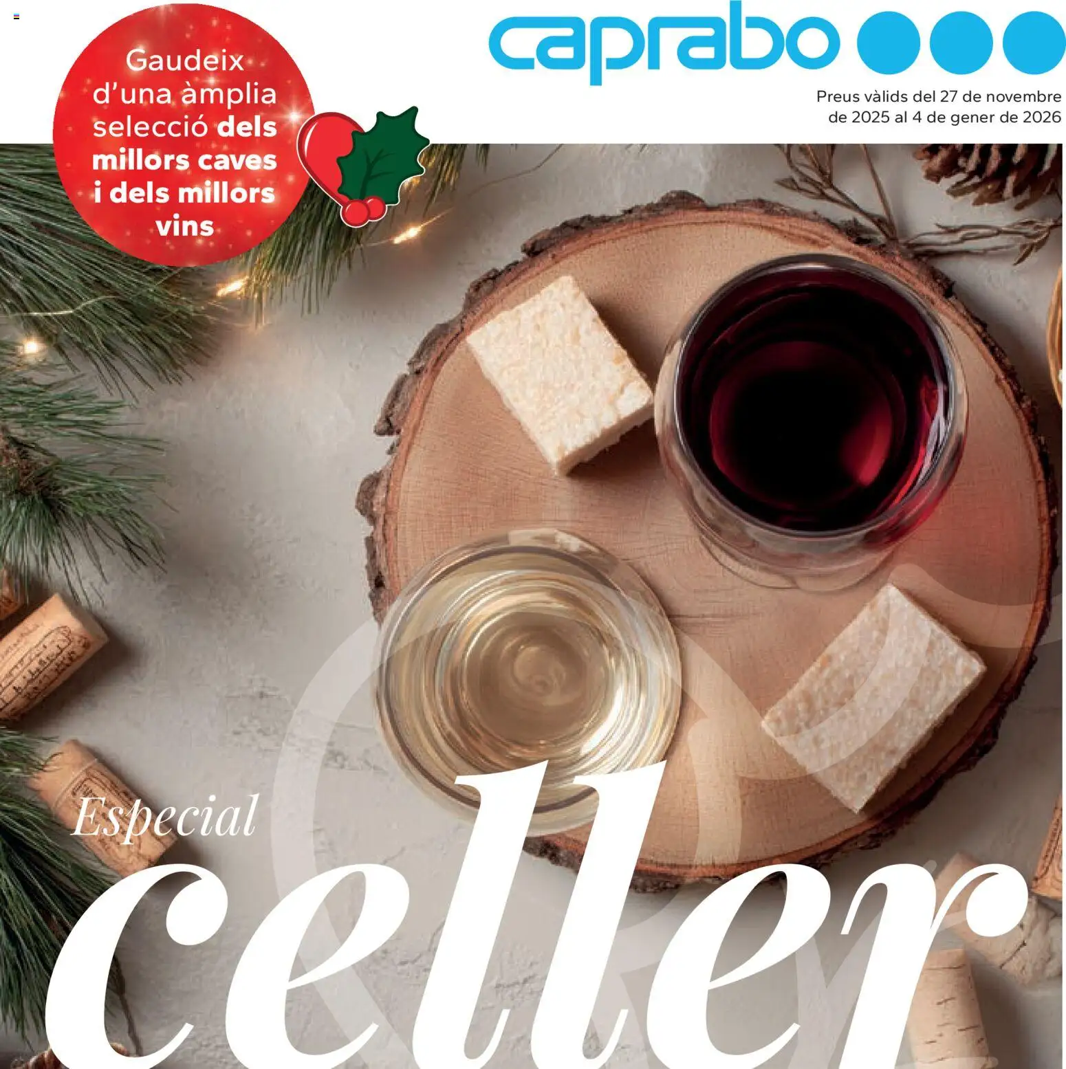 Caprabo - Especial Celler │ válido desde el 27.11.2025 | Página: 1