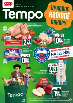 COOP Jednota leták platný od 09.04.2026