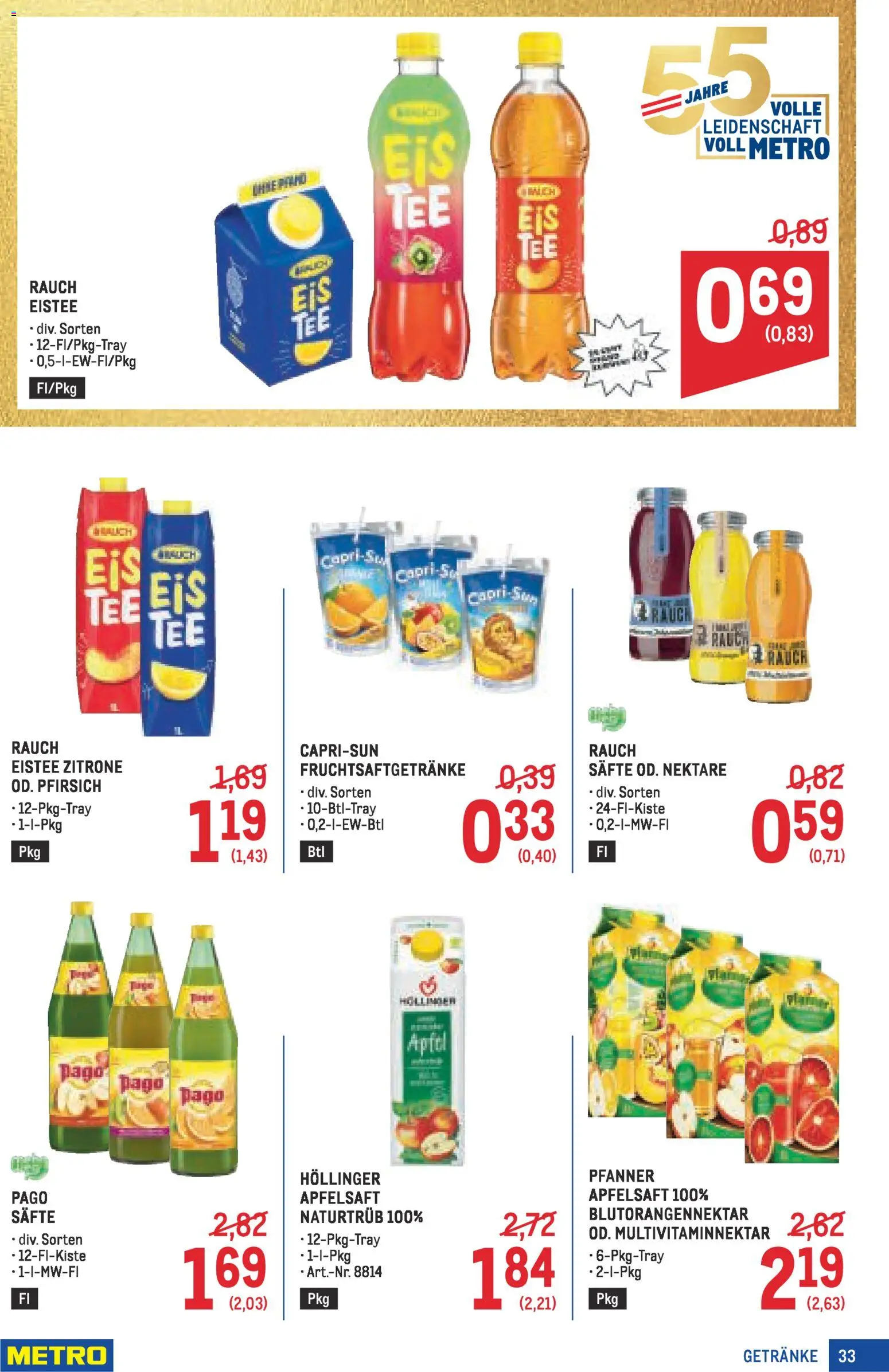 Metro Profi gültig ab 05.03.2026 | Seite: 33 | Produkte: Zitrone, Pfirsich, Planche de surf, Äpfel