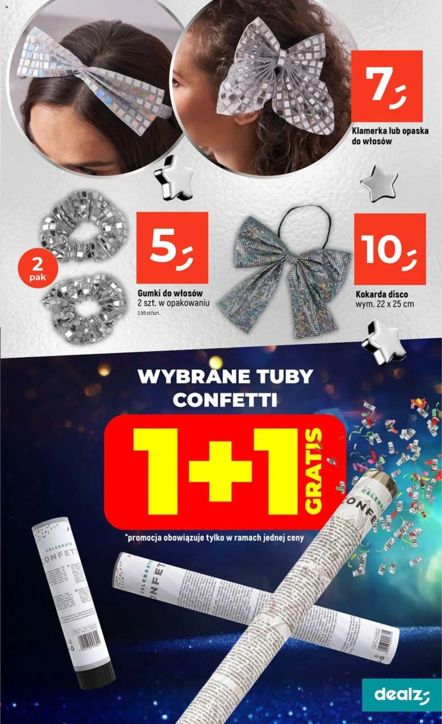 Dealz Gazetka od 27.12.2025 | Strona: 19 | Produkty: Opaska do włosów