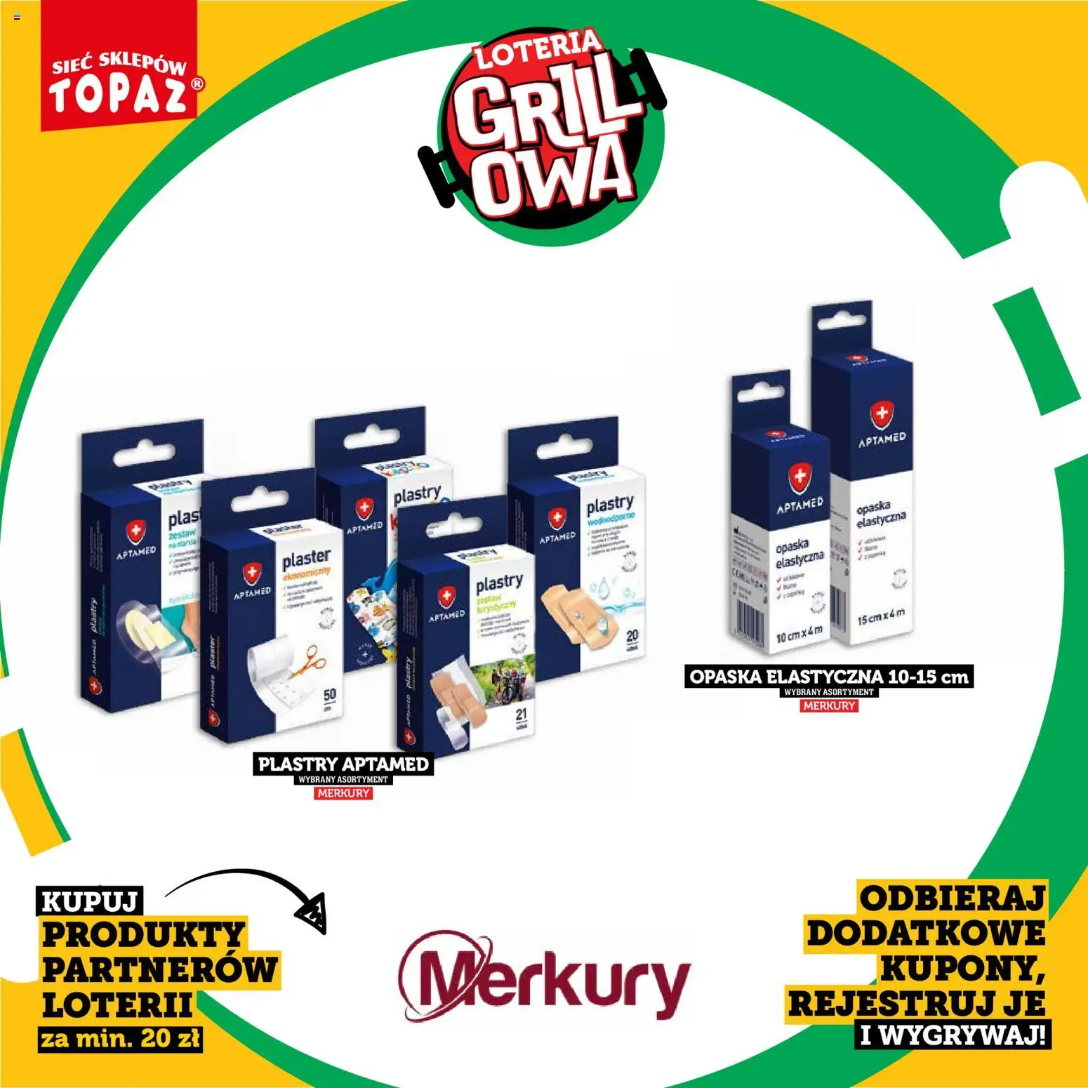 Topaz gazetka - Kupuj, Grilluj I Wygrywaj od 20.04.2026 | Strona: 38 | Produkty: Grill