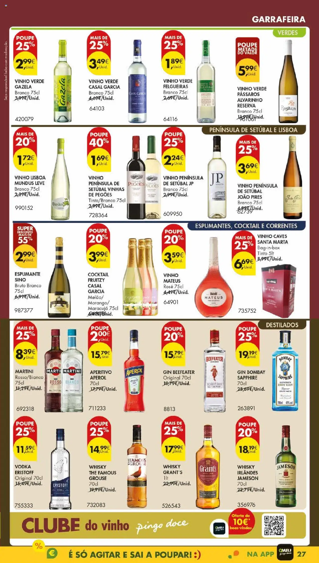 Pingo Doce folheto │ válido de 05.08.2025 | Página: 31 | Produtos: Aperol, Vinho, Gin, Vodka