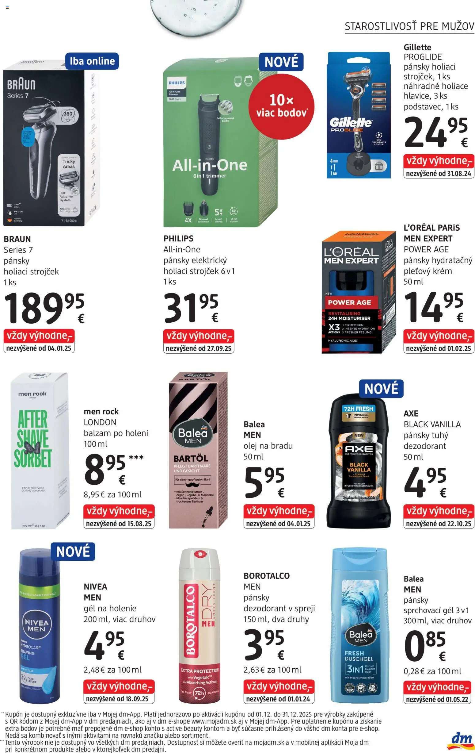 Nové dm drogerie akcie – leták je platný od 01.12.2025 | Strana: 17