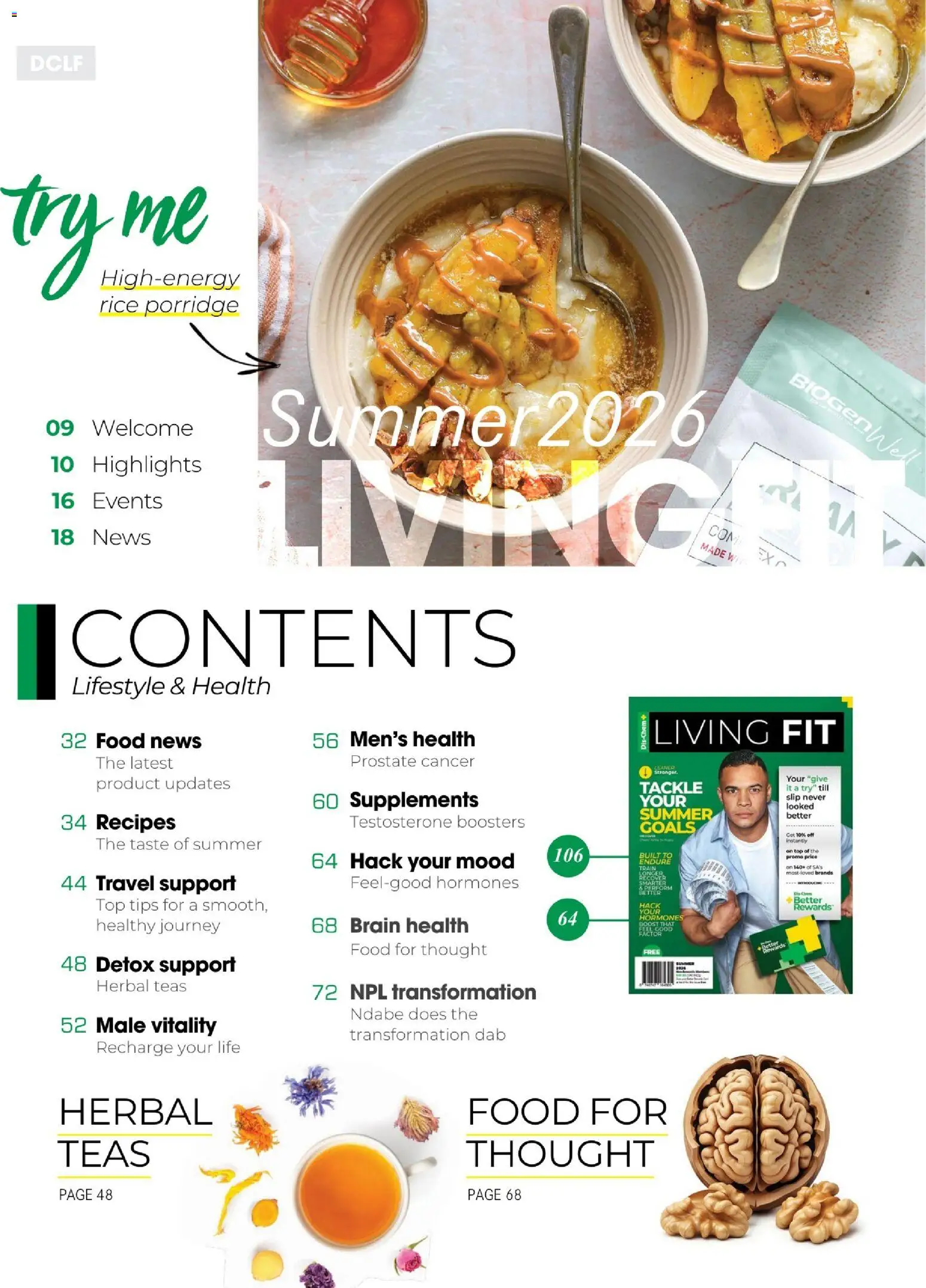 New Dis-Chem catalogue – valid from 26.11.2025 | Page: 10 | Products: Rice, Supplements