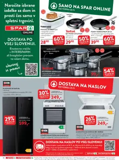 Novi Spar katalog ponudbe – veljaven od 10.09.2025 | Stran: 18 | Izdelki: Hladilnik, Pecica, Kruh, Štedilnik